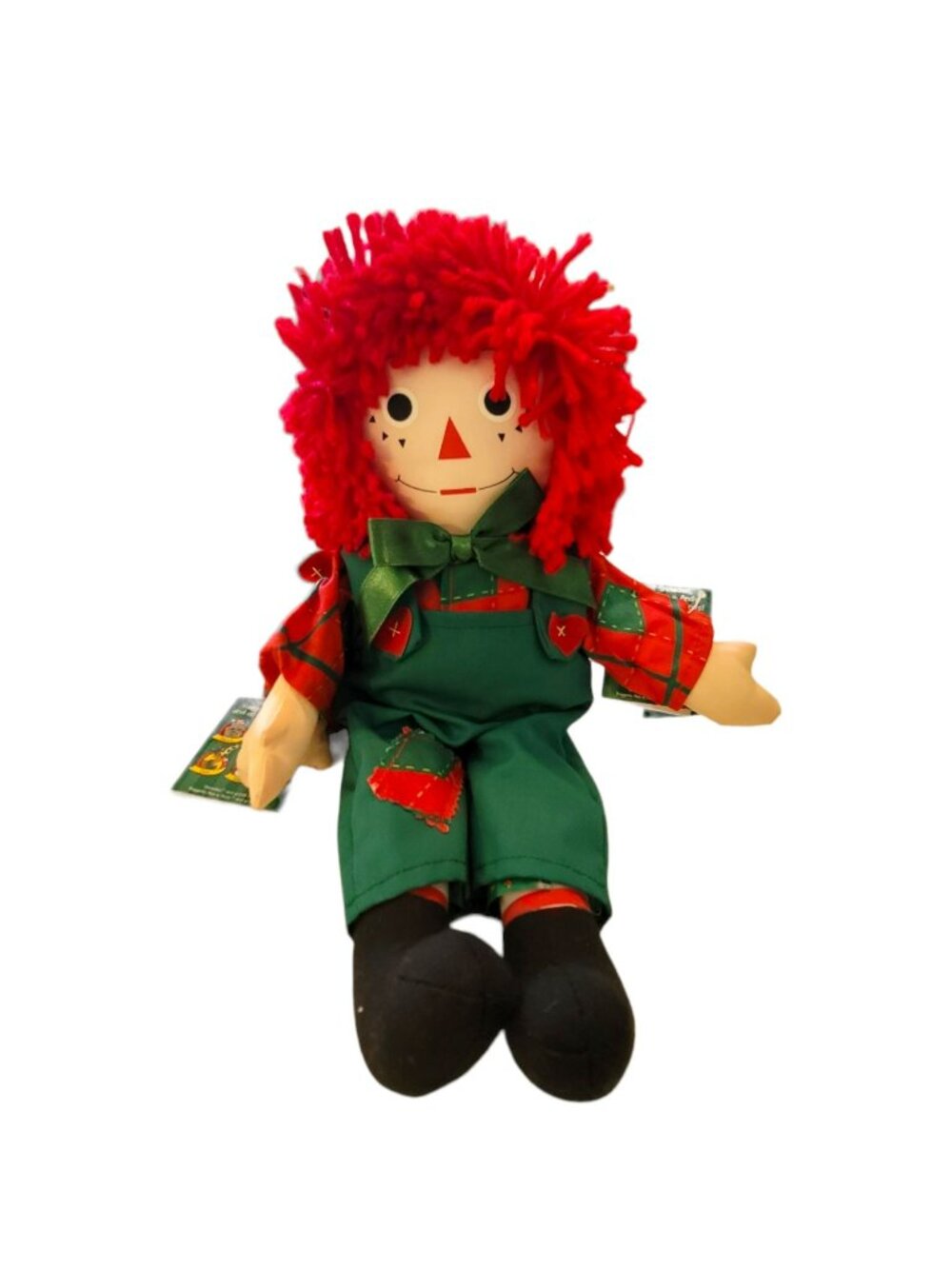 Raggedy Andy Doll Snowden and Friends 1998 Christmas Outfit 12" NWT DH598